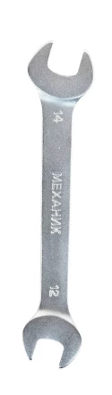 Ключ гаечный рожковый двусторонний 12х14 Энкор 26018 купить в Урае