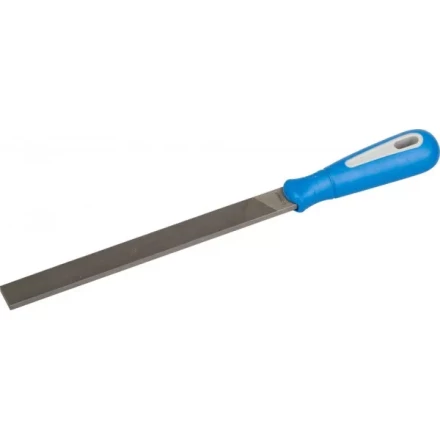 Напильник ЗУБР &quot;ПРОФЕССИОНАЛ&quot; плоский, двухкомпонентная рукоятка, № 3, 200мм 1611-20-3 купить в Урае