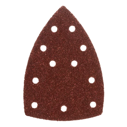 Треугольник абразивный на ворc. подложке под "липучку", перф., P 40, 150х150х100 мм, 5 шт. Denzel 738577 купить в Урае