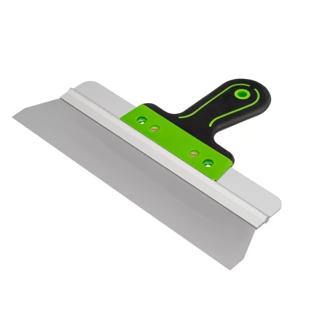 Шпатель фасадный Сибртех, нержавеющая сталь 420S45, 300 мм, 2-компонентная ручка, 85593 купить в Урае