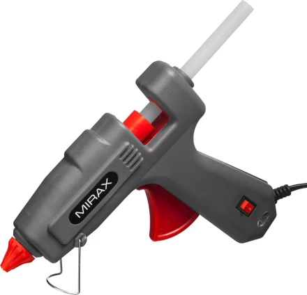 Пистолет клеевой (термоклеящий) электрический, MIRAX 06807, 200Вт/350Вт, 220В, 11мм 06807 купить в Урае