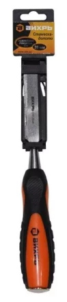 Стамеска-долото 20мм двухкомпонентная усиленная рукоятка CrV Вихрь купить в Урае