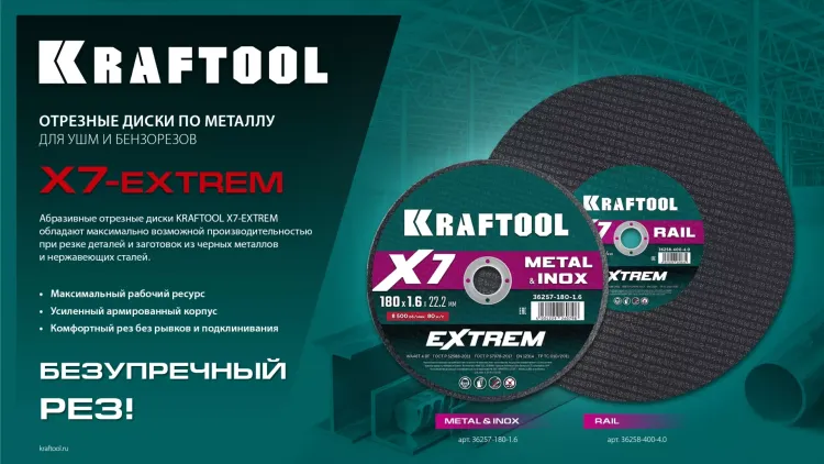 Круги отрезные абразивные, по металлу 36257-125-1.6 купить в Урае