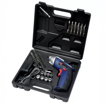 Аккумуляторный шуруповерт (отвертка) Диолд АШ-1136 Л (44 предмета) купить в Урае