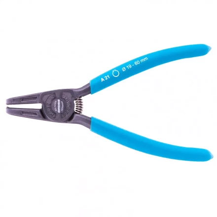 Съемник 165 мм для внешних стопорных колец (19-60 мм) изогнутые губки Gross 18341 купить в Урае