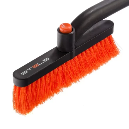 Щетка-сметка для снега со скребком телескопическая поворотная голова 690-910 мм Stels 55307 купить в Урае