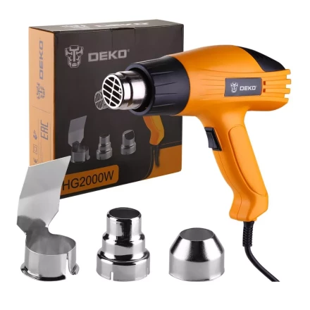 Фен строительный DEKO HG2000W, 063-4166 купить в Урае