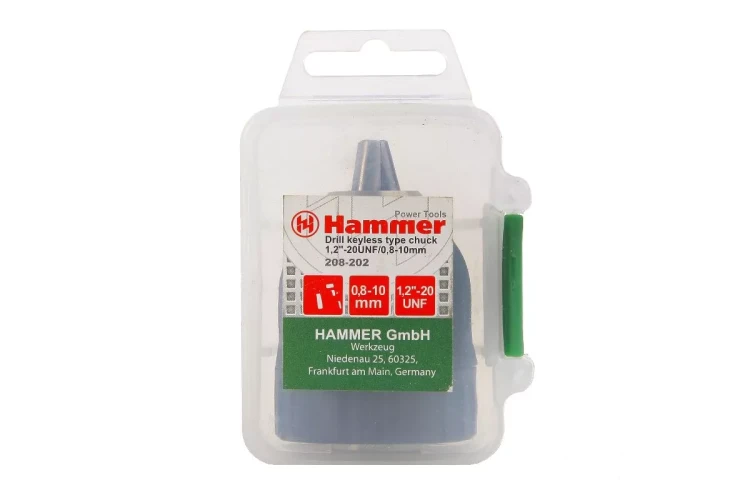 Патрон для дрели HAMMER Ф10мм 1/2" (208-202) купить в Урае