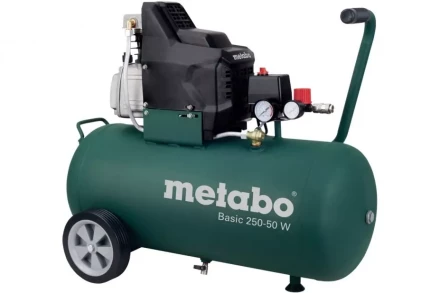 Компрессор безмасляный поршневой прямой привод Metabo Basic 250-50 W OF купить в Урае