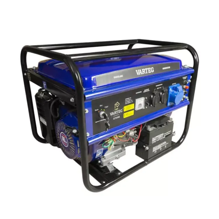Бензиновый генератор VARTEG G7500E купить в Урае