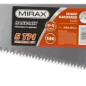 Ножовка по дереву (пила) MIRAX Universal 500 мм, 5 TPI, рез вдоль и поперек волокон, для крупных и средних заготовок 1502-50_z01 купить в Урае