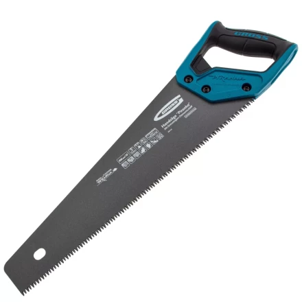 Ножовка по дереву &quot;PIRANHA&quot;, 400 мм, 7 TPI, 3D-зуб, тефлоновое покрытие полотна, двухкомпонентная рукоятка Gross 24113 купить в Урае
