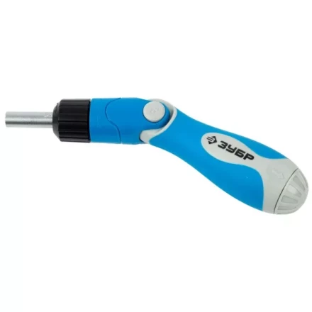 Набор ЗУБР Отвертка &quot;ЭКСПЕРТ&quot; реверсивная с двустороними битами и адаптером, 11 предметов 25295-H11 купить в Урае