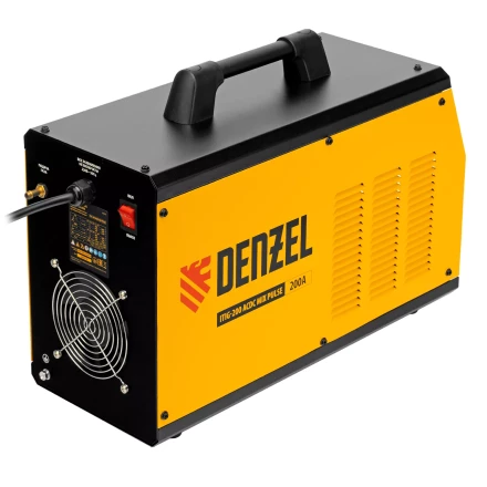 Аппарат инвертор. аргонодуговой сварки ITIG-200 ACDC Mix Pulse, 200 А, ПВ 60%// Denzel 94319 купить в Урае