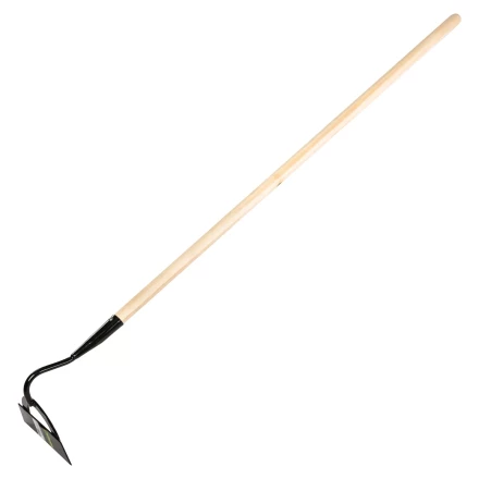 Мотыга стальная усиленная Сибртех, 190 х 60 х 1430 мм, деревянный черенок, Россия, 62283 купить в Урае