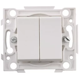 Выключатель СВЕТОЗАР проходной двойной SV-55231-2