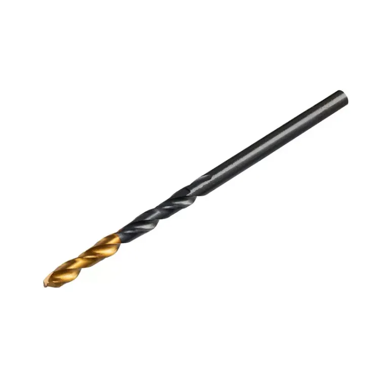 Сверло по металлу, 2,5 мм, HSS-Tin, Golden Tip, 10 шт. Denzel 717204 купить в Урае