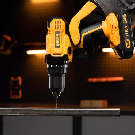 Сверло по металлу, 2,5 мм, HSS-Tin, Golden Tip, 10 шт. Denzel 717204 купить в Урае