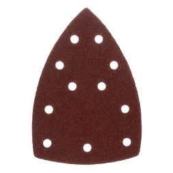 Треугольник абразивный на ворc. подложке под "липучку", перф., P 60, 150х150х100 мм, 5 шт. Denzel 738587