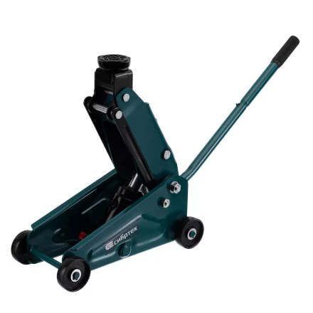 Домкрат гидравлический подкатной Сибртех 50837, 2,5 т, 148-387 мм, в пласт. кейсе купить в Урае