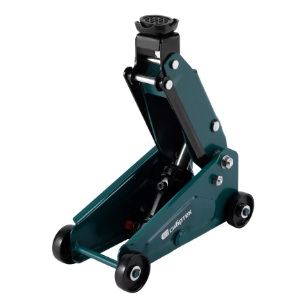 Домкрат гидравлический подкатной Сибртех 50837, 2,5 т, 148-387 мм, в пласт. кейсе купить в Урае