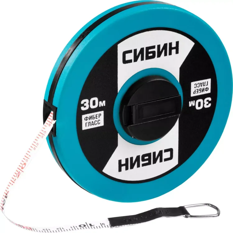 Мерная лента СИБИН фиберглассовая, 30м 34154-30 купить в Урае