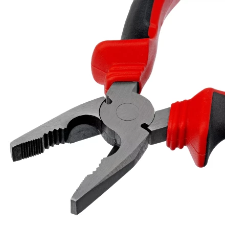 Плоскогубцы комбинированные Matrix, 180 мм, хром-ванадий, двухкомпонентные рукоятки, 17091 купить в Урае