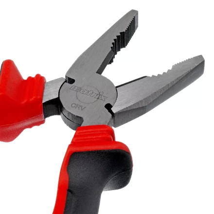 Плоскогубцы комбинированные Matrix, 180 мм, хром-ванадий, двухкомпонентные рукоятки, 17091 купить в Урае