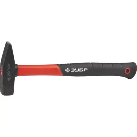 Молоток с фиберглассовой рукояткой, ЗУБР &quot;МАСТЕР&quot; 20020-06, кованый, 600 г 20020-06 купить в Урае
