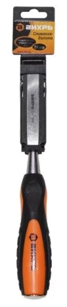 Стамеска-долото 24мм двухкомпонентная усиленная рукоятка CrV Вихрь купить в Урае