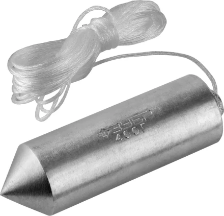 Отвес ЗУБР &quot;МАСТЕР&quot; строительный со шнуром, в пластиковом контейнере, 600 г 0636-600_z01 купить в Урае