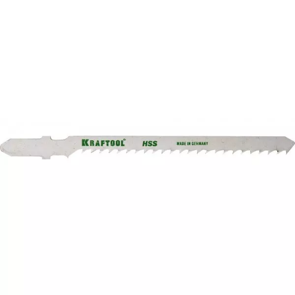 Полотна KRAFTOOL, T227D, для эл/лобзика, HSS, по мягкому металлу, фигурный рез, EU-хвост., шаг 3мм, 75мм, 2шт 159558-3 купить в Урае