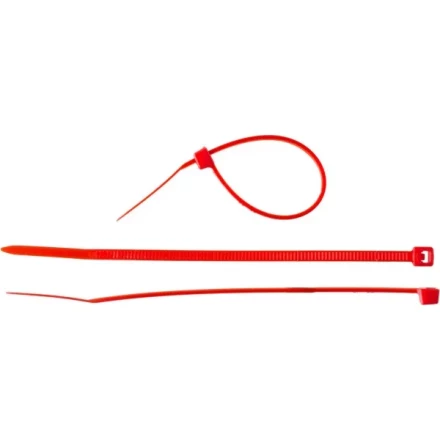 Хомуты нейлоновые ЗУБР &quot;МАСТЕР&quot; красные, 2,5 мм x 150 мм, 100 шт 309040-25-150 купить в Урае