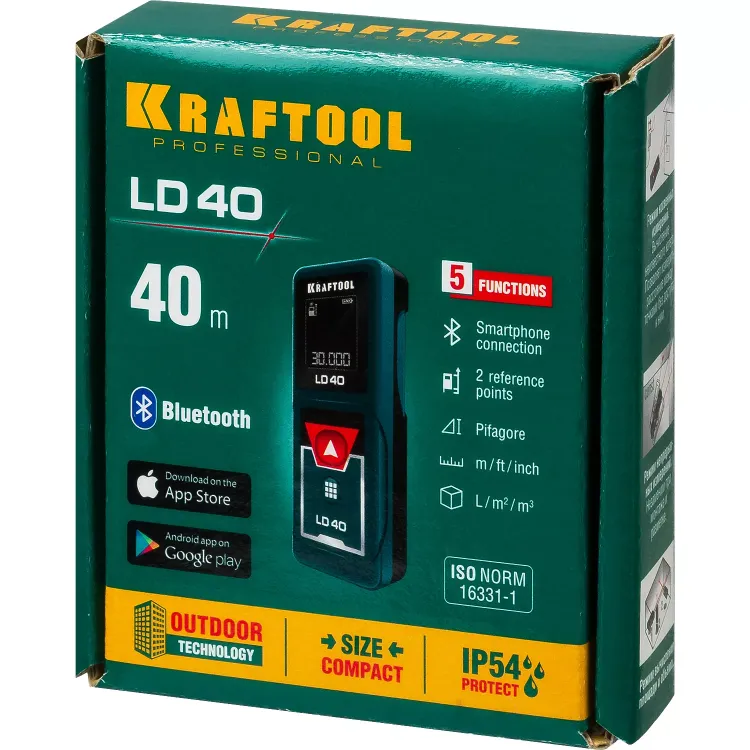 Дальномер лазерный LD-40, 40м 34763 купить в Урае