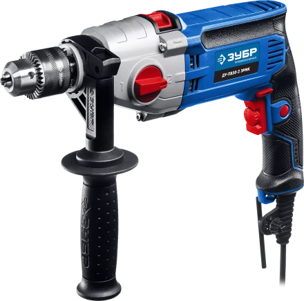 Дрель ударная двухскоростная + кейс ДУ-П850-2 ЭРМК серия ПРОФЕССИОНАЛ купить в Урае