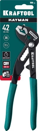 Клещи переставные с быстрой регулировкой KRAFTOOL KAYMAN 22353-18 купить в Урае