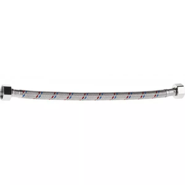 Подводка гибкая STAYER для воды, оплетка из нержавеющей стали, г/г 1/2" - 0,3м 51015-G/G-030 купить в Урае