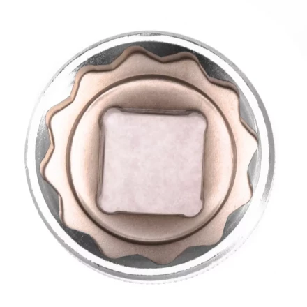 Головка торцевая 27 мм двенадцатигранная CrV под квадрат 1/2 хромированная Stels 13671 купить в Урае