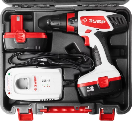 Дрель-шуруповерт 2 АКБ ЗДА-12-2 КИН серия МАСТЕР купить в Урае