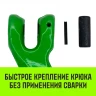 Крюк-укоротитель с вилочным соединением HITCH 20-Т8 кл 12.5 Т (SZ071237) купить в Урае