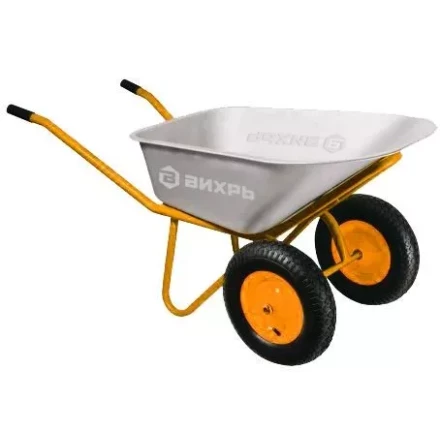 Тачка садово-строительная Вихрь Т90-2 двухколесная купить в Урае