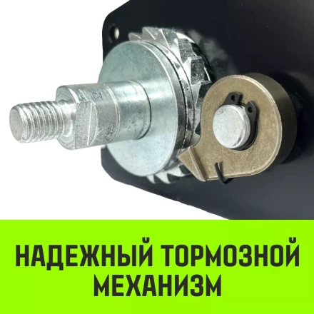 Лебедка ручная барабанная с тормозом HITCH HWB 500 500 кг канат 10 м (SZ073180) купить в Урае
