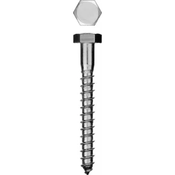 Шурупы ЗУБР "МАСТЕР" с шестигранной головкой, оцинкованные, 8x110, 600шт 300450-08-110-600