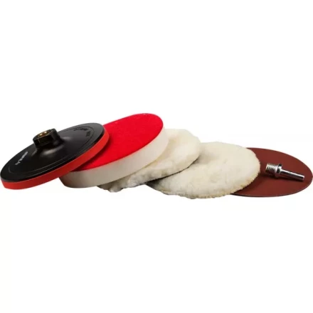 Набор ЗУБР &quot;ЭКСПЕРТ&quot; насадки полировальные для дрели/УШМ, 180мм, 7шт 3591-180-H7 купить в Урае