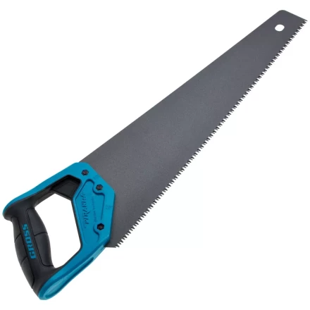 Ножовка по дереву &quot;PIRANHA&quot;, 450 мм, 7 TPI, 3D-зуб, тефлоновое покрытие полотна, двухкомпонентная рукоятка Gross 24114 купить в Урае