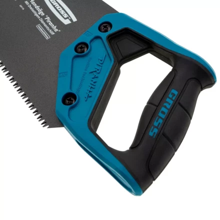 Ножовка по дереву &quot;PIRANHA&quot;, 450 мм, 7 TPI, 3D-зуб, тефлоновое покрытие полотна, двухкомпонентная рукоятка Gross 24114 купить в Урае