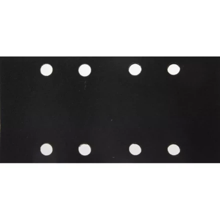 Лист шлиф. универсал. URAGAN &quot;Оптимален для твердых пород дерева&quot; 8 отверстий по линии, для ПШМ, P180, 80х166мм, 50шт 907-22101-180-50 купить в Урае