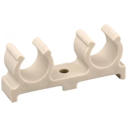 Скоба ЗУБР &quot;ШиреФит&quot; распорная, двойная, для труб 20мм 51583-20 купить в Урае