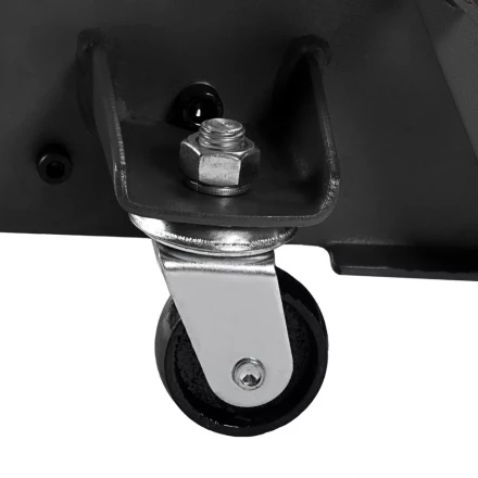 Домкрат гидравлический подкатной 3 т, с фиксатором, быстрый подъем, 135-480 мм, профессиональный Denzel 51138 купить в Урае