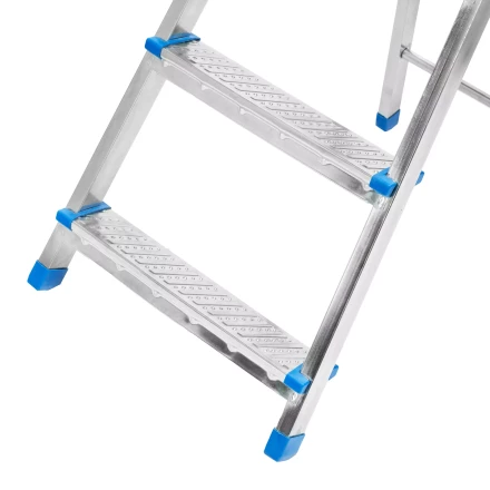 Стремянка Сибртех 97836, 4 ступени, стальная, оцинкованная купить в Урае